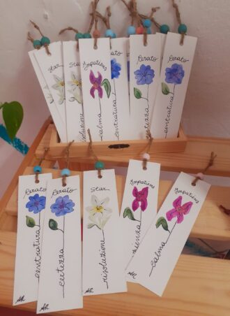 Segnalibri con i Fiori di Bach e i loro messaggi