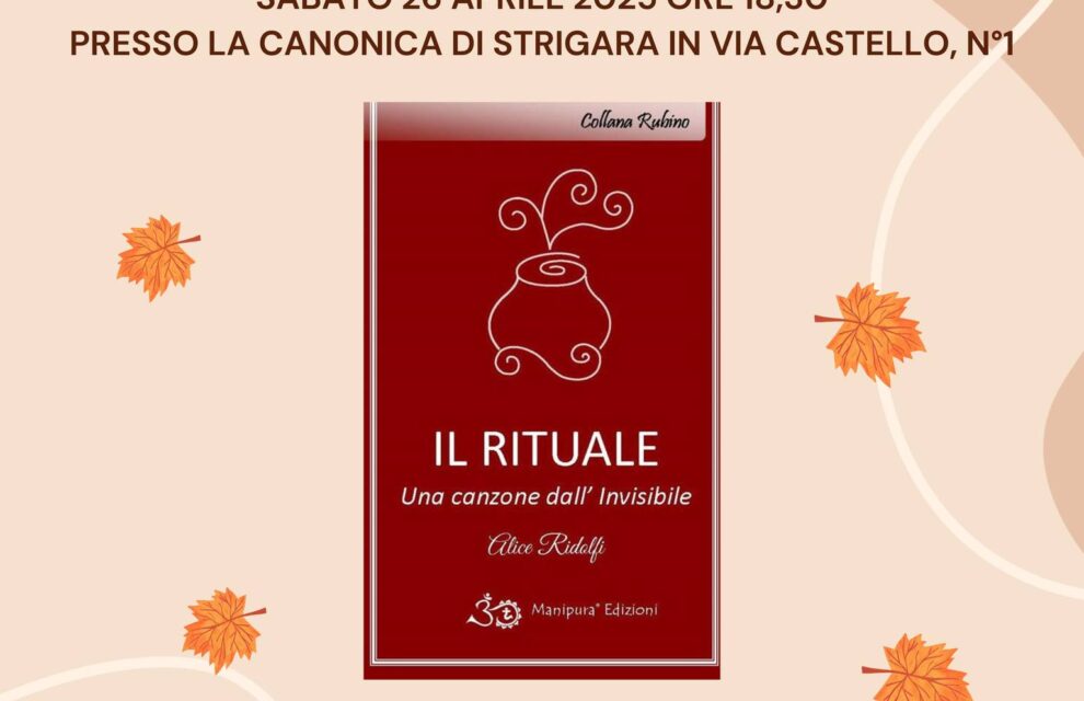 Sabato 26 Aprile  ore 18,30